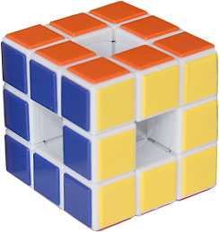 Holey cube with Tiles