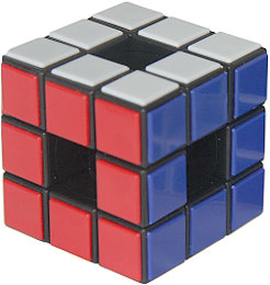 Holey cube with Tiles